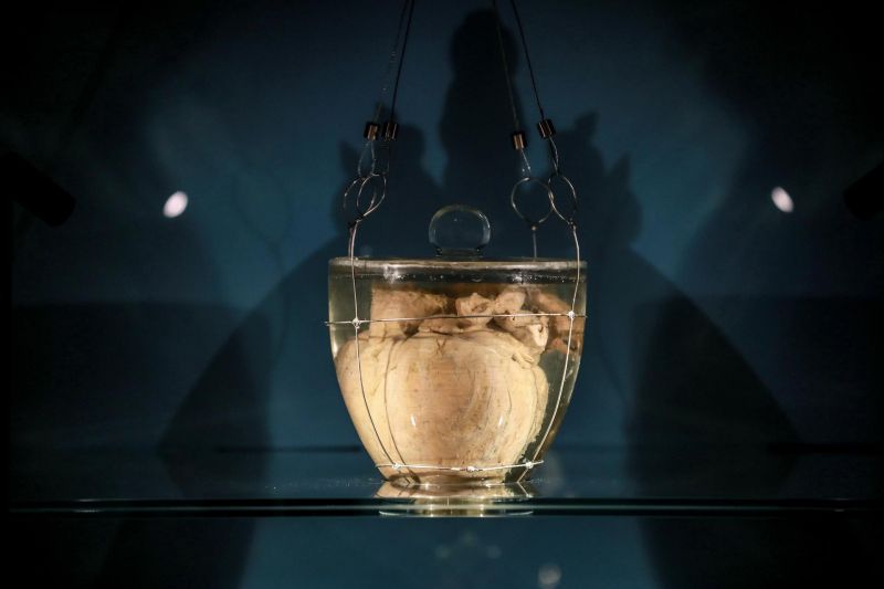 Emperor Pedro I's heart returns to Brazil
