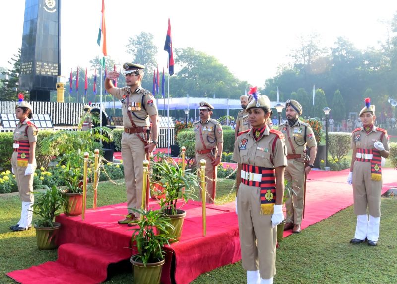 DGP Gaurav Yadav pays tributes to police martyrs