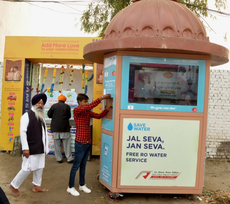 Water ATM’s at Sultanpur Lodhi become centre of attraction