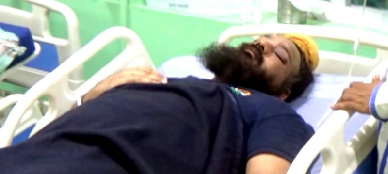 Miscreants physically assaulted a member of the family