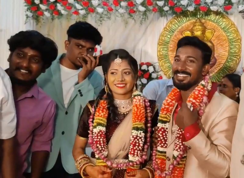 The bride and groom received a gift of petrol, gas cylinders and onions