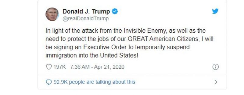 Donald Trump Tweet 