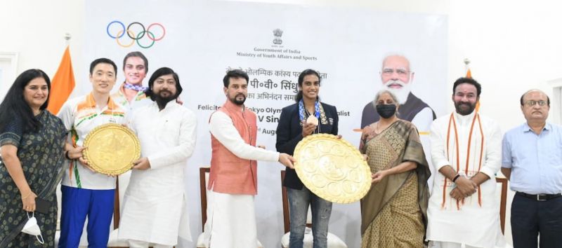 Tokyo Olympics bronze medallist PV Sindhu returns to warm reception