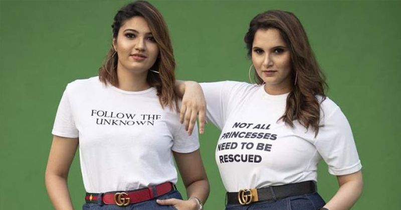 Sania and Anam Mirza