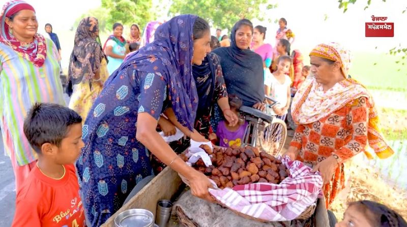 Women are following tradition of burning dolls For rain