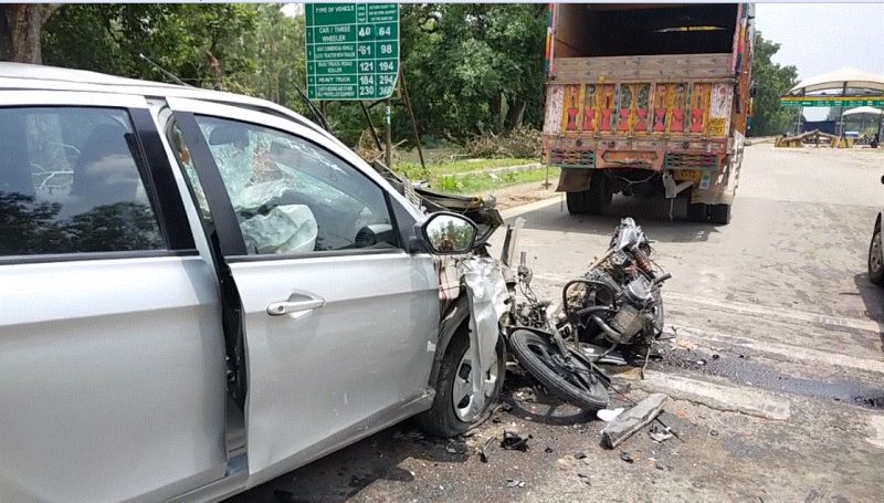 Tragic accident in Samrala