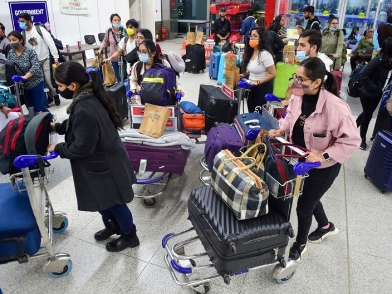 5th special plane carrying 249 Indians stranded in Ukraine arrives in Delhi