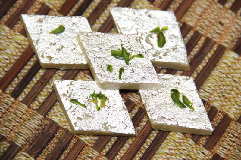 kaju katli barfi