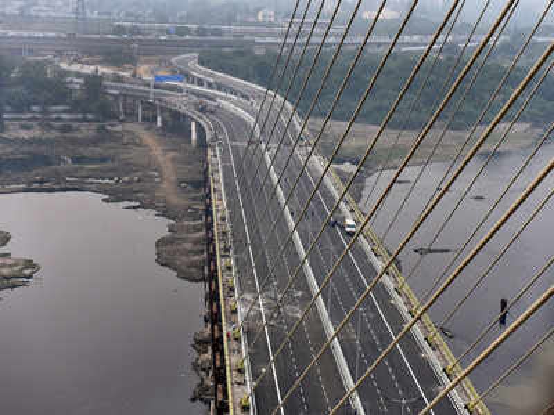 The 575-metre Signature Bridge 