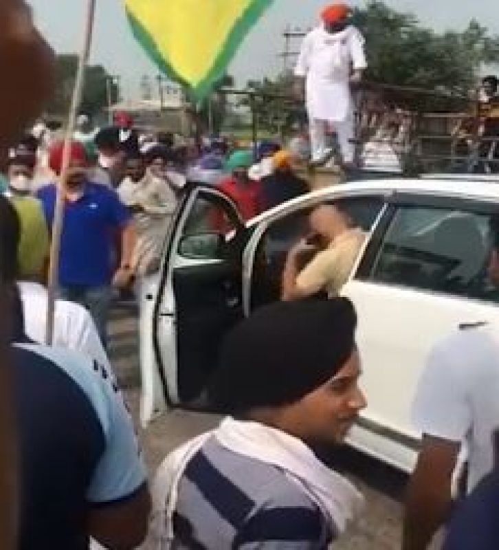 National Media, Farmers Protest