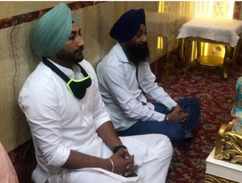 Ranjit Bawa at Darbar Sahib Amritsar  Ranjit Bawa at Darbar Sahib Amritsar