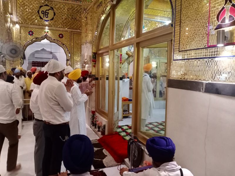 Charanjit Singh Channi visits Gurudwara Sahib