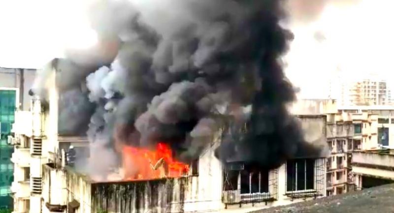 Fire brigade personnel burnt in Mumbai's Borivali area