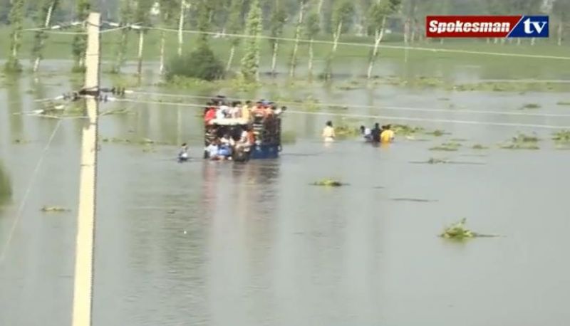 Special flood report from village Nasibpur