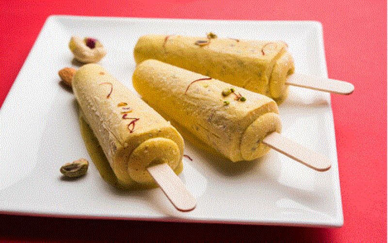 pista kesar kulfi  pista kesar kulfi