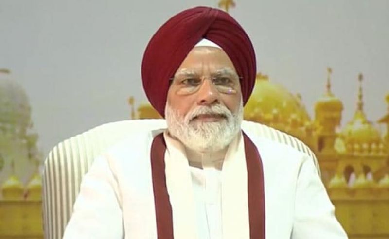 PM Modi Hosts Sikh Delegation At Delhi Residence