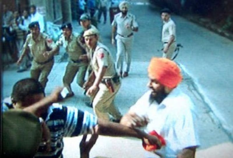 Bhai Jagtar Singh Hawara with Nishant Sharma 