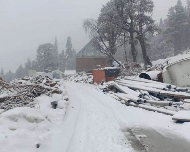 Manali Snowfall 