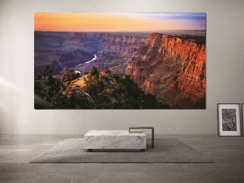 Samsung launches The Wall, giant-sized LED costing up to Rs 12 crore Samsung launches The Wall, giant-sized LED costing up to Rs 12 crore