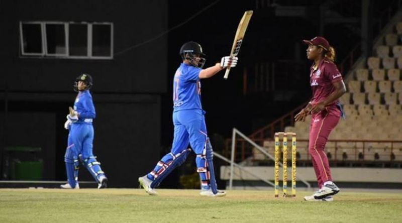 15-yr-old Shafali Verma smashes fifty 15-yr-old Shafali Verma smashes fifty