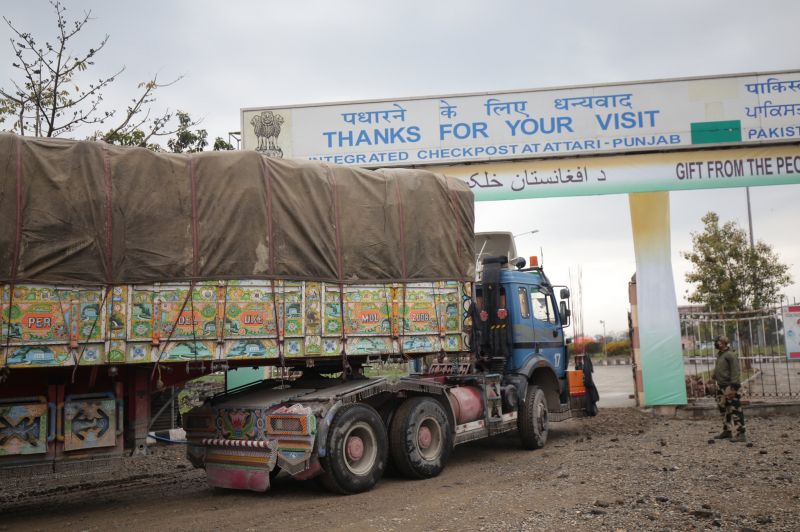 Second shipment of wheat sent by India to AfghanistanSecond shipment of wheat sent by India to Afghanistan