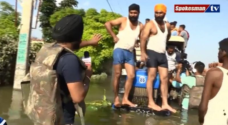 Special flood report from village Nasibpur
