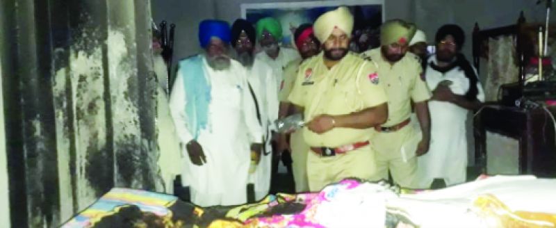 Damage to Guru Granth Sahib took place due to short circuit of electricity