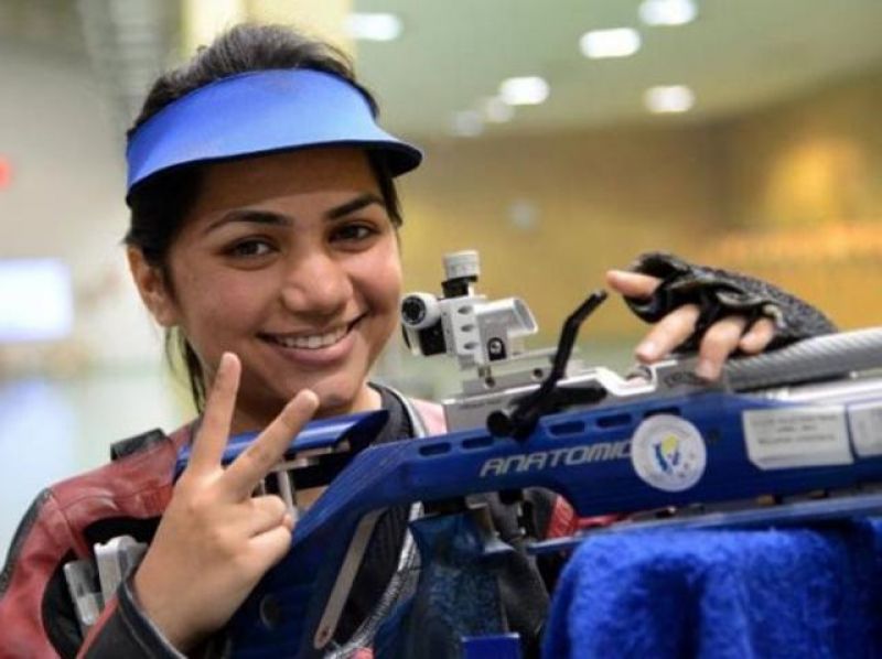 Apurvi Chandela is world number one in 10m air rifle