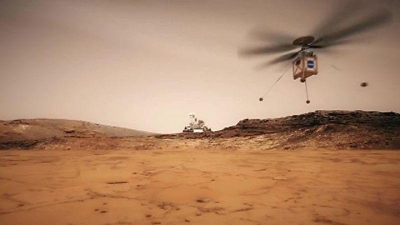nasa is sending helicopter to mars