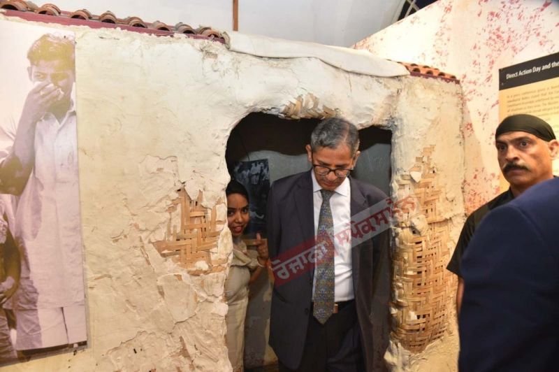 Chief Justice of India NV Ramana visits the Partition Museum at Amritsar