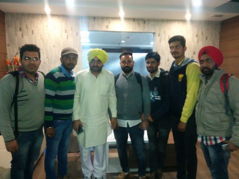 A delegation of Sarva Shiksha Abhiyan office bearers met CM Bhagwant Mann regarding their legitimate demands