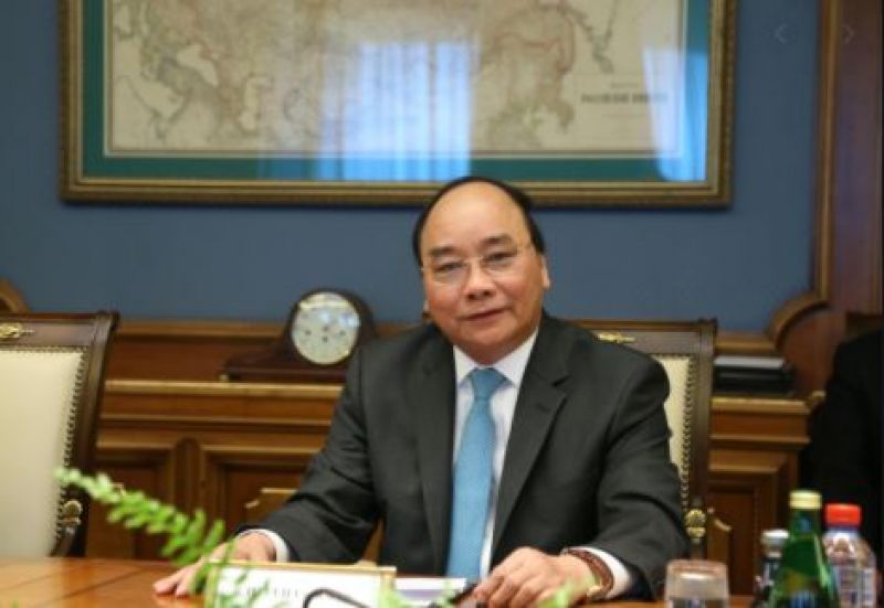 Vietnam's Prime Minister Nguyen Xuan Phuc 