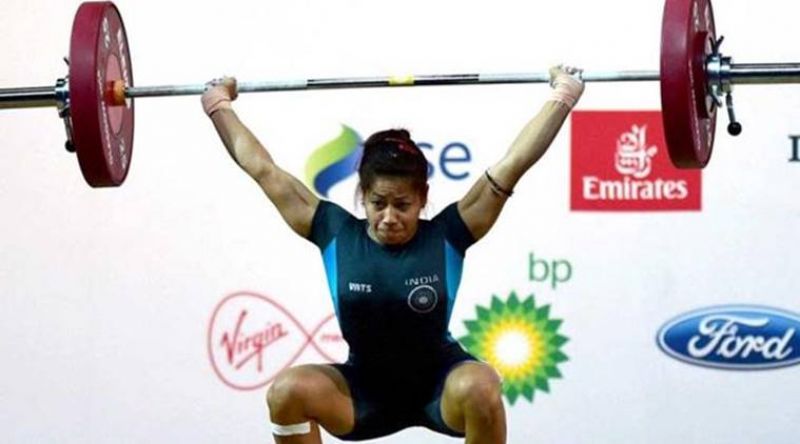 CWG 2018 gold win sanjita 