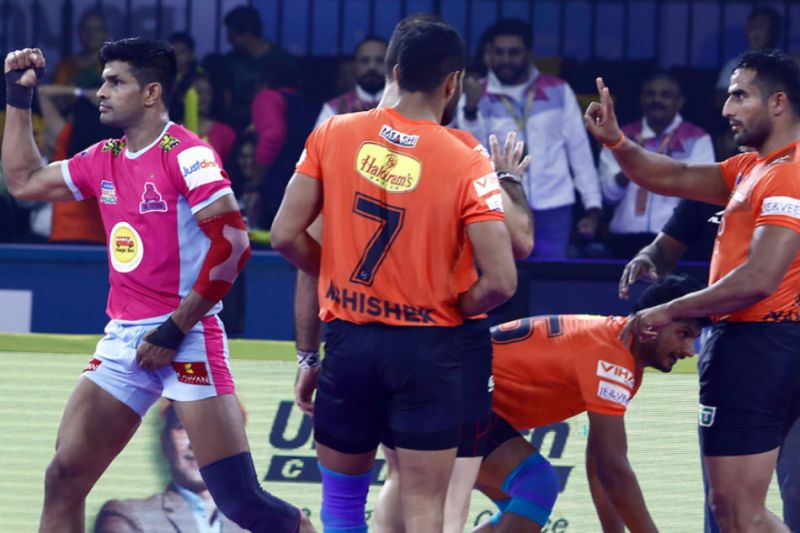 U Mumba vs Jaipur Pink Panthers 