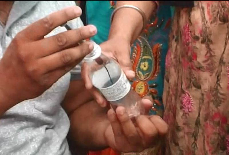 Anganwadi workers protest 