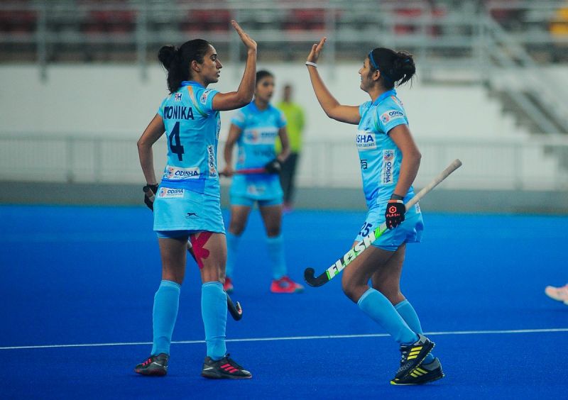 Indian Women's Hockey Team Beat Republic of Korea 2-1