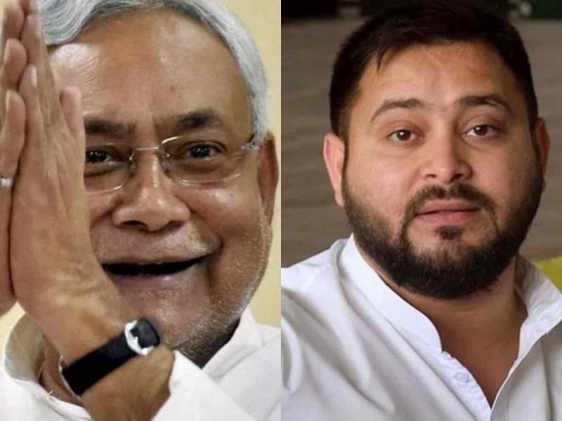 Nitish kumar and tejshavi