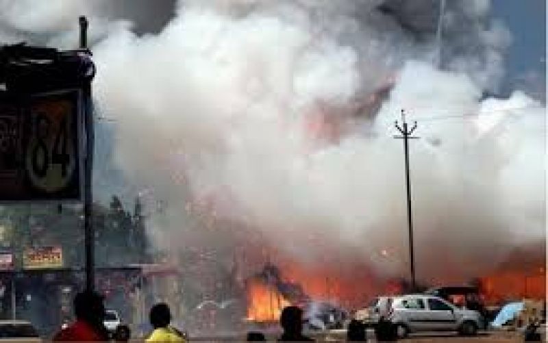 fire accident aurangabad 3 dead