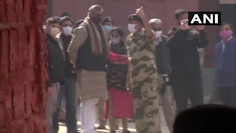 Union Tourism Minister Prahlad Patel visits Red Fort