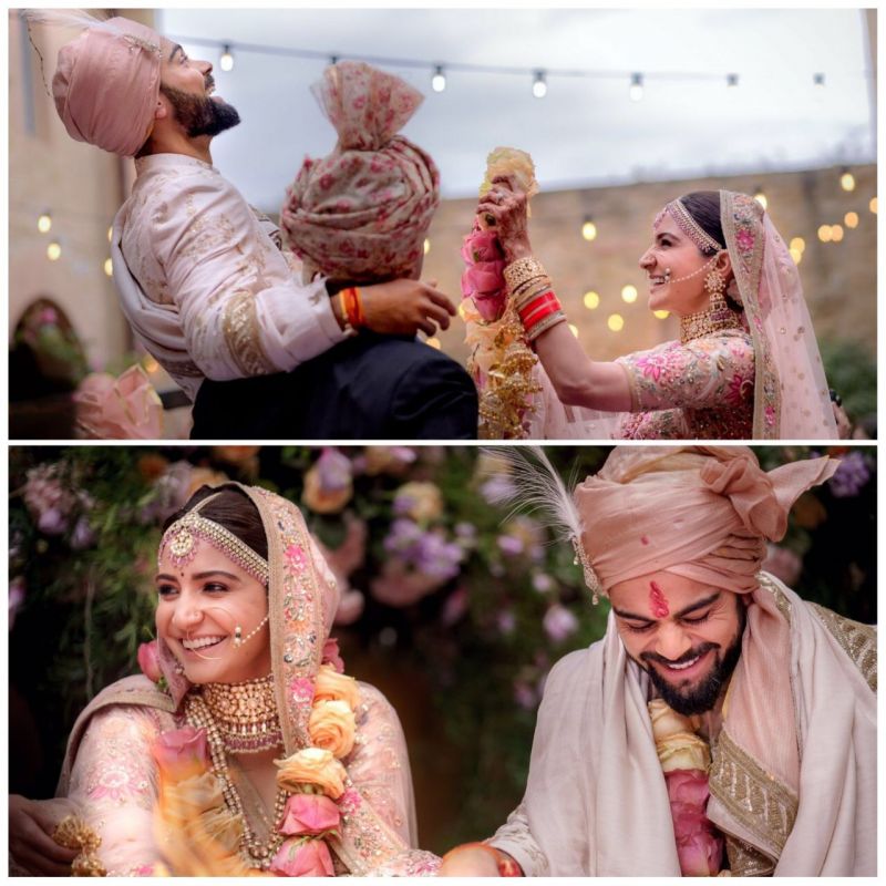 Virat Kohli and Anushka Sharma