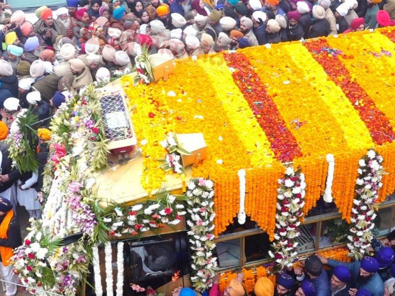 Nagar Kirtan At Gurdwara Fatehgarh Sahib