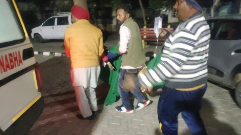 Terrible road accident on Nabha Bhavanigarh Road