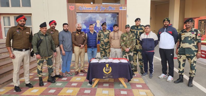 Over 5 kg heroin recovered in Amritsar