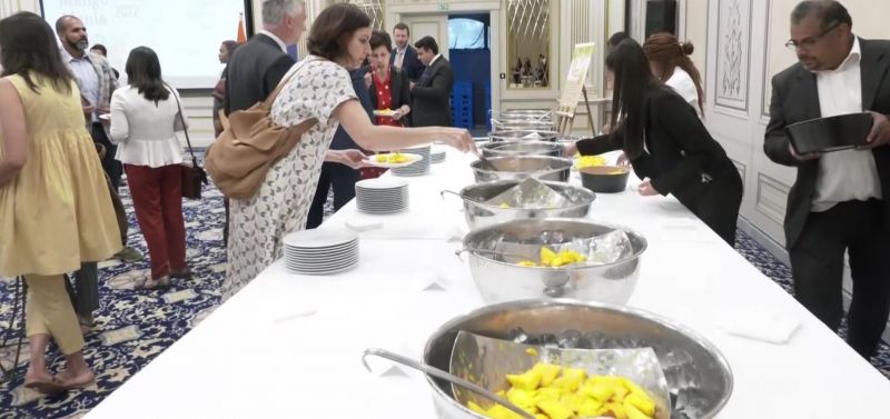 Piyush Goyal inaugurates 'Mango Festival' in Belgium