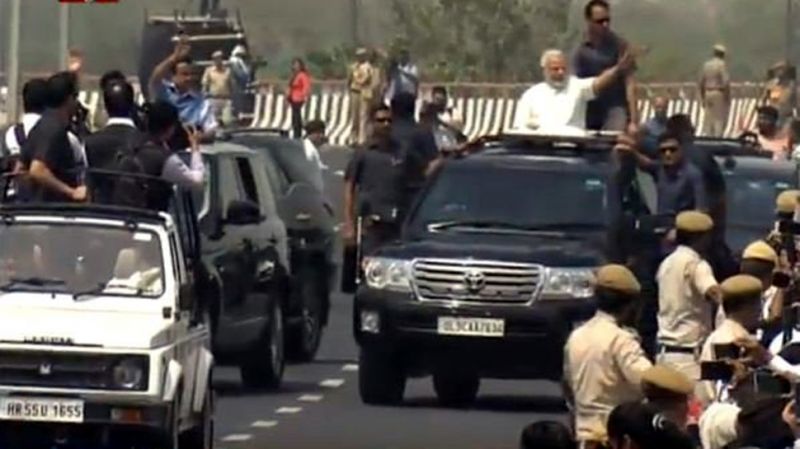 Express Way Inauguration Modi 