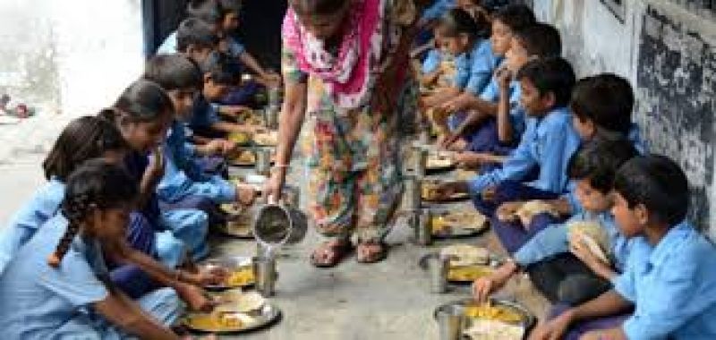 School Students Mid Day Meal