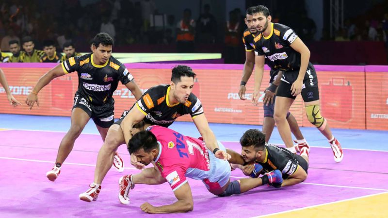 Jaipur Pink Panthers vs Telugu Titans