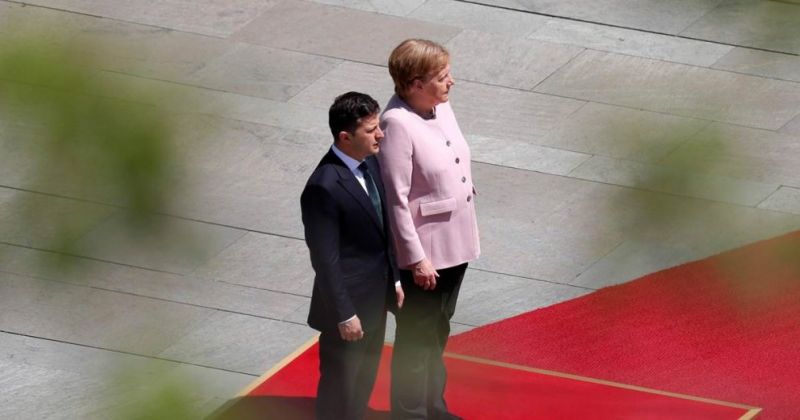 German Chancellor Angela Merkel