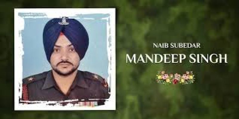  Naib Subedar Mandeep Singh 