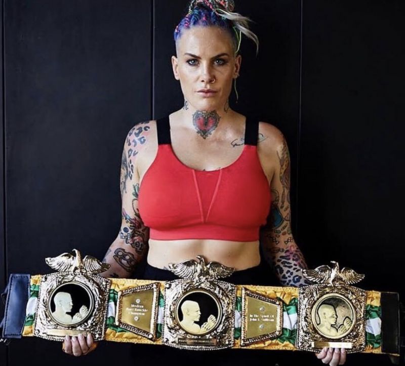 The Queen of Bare Knuckle' Bec Rawlings